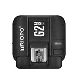 TRIOPO G2 Wireless Flash Trigger 2.4G Receiving / Transmitting Dual Purpose TTL High-speed Trigger for Canon Camera, G2 For Canon Camera