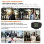 TRIOPO G2 Wireless Flash Trigger 2.4G Receiving / Transmitting Dual Purpose TTL High-speed Trigger for Canon Camera, G2 For Canon Camera