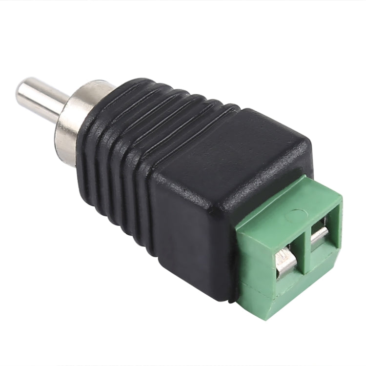موصل محول طاقة DC إلى RCA ذكر، DC إلى RCA ذكر