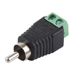 موصل محول طاقة DC إلى RCA ذكر، DC إلى RCA ذكر