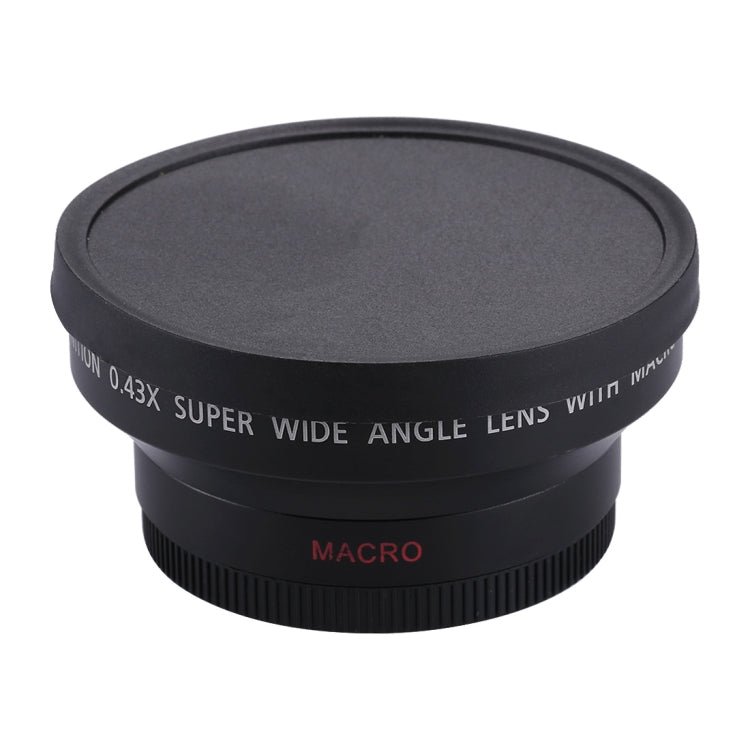 62mm 0.45X Super Wide Angle Lens with Macro Lens, 62mm