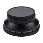 62mm 0.45X Super Wide Angle Lens with Macro Lens, 62mm