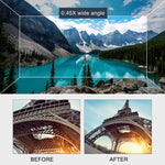 62mm 0.45X Super Wide Angle Lens with Macro Lens, 62mm