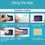 Ultra Clear LCD Screen Protector + Housing Glass Lens Protector Film for Xiaomi Xiaoyi II 4K Camera