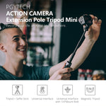 PGYTECH P-GM-117 Action Camera Tripod Extension Selfie Stick for DJI Osmo Action, P-GM-117