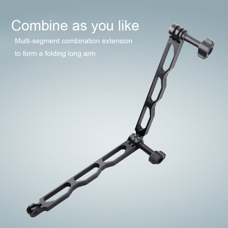 Aluminum Extension Arm Grip Extenter for GoPro, Insta360, DJI and Other Action Cameras