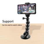 Suction Cup Jaws Flex Clamp Mount for GoPro, Insta360, DJI and Other Action Cameras, Jaws Flex Clamp
