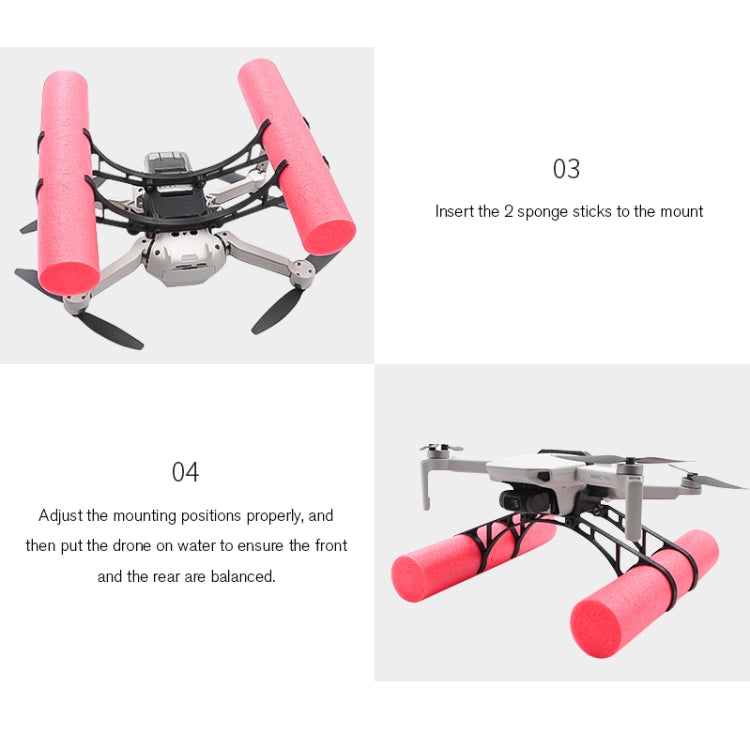 STARTRC Buoyancy Rod Absorbing Height Extender Landing Bracket for DJI Mavic 2 mini, For DJI Mavic 2 mini