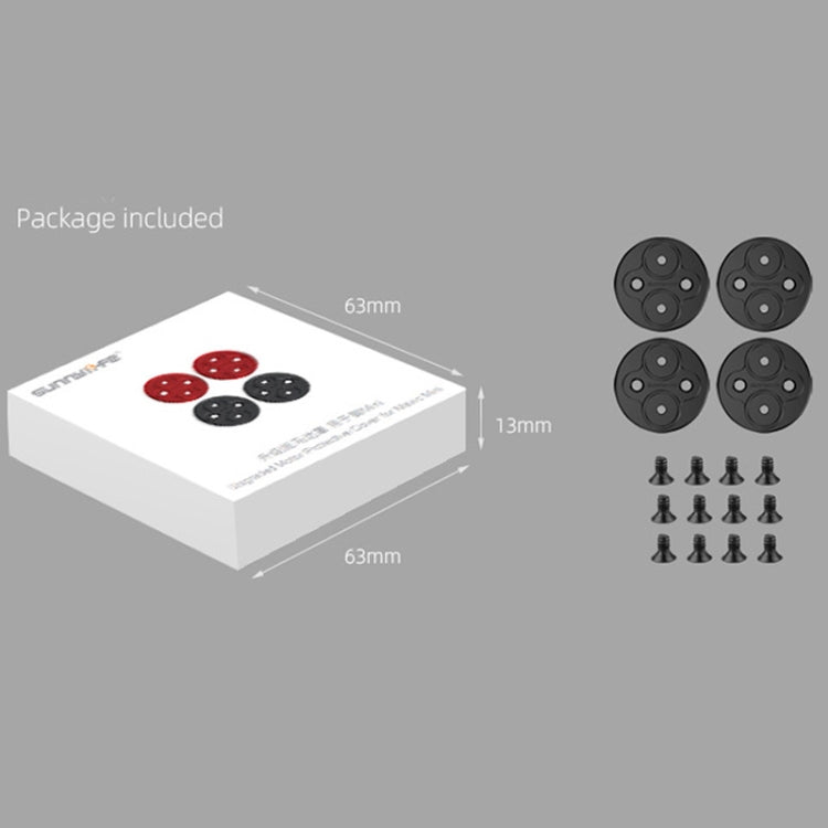 4 PCS Sunnylife Motor Metal Protection Cover for DJI Mavic Mini 1 / Mini 4K / DJI Mini 2 SE