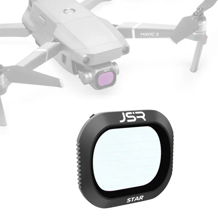 فلتر عدسة تأثير النجوم لطائرة JSR بدون طيار لـ DJI MAVIC 2 Pro، فلتر النجوم