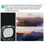 فلتر عدسة 6 في 1 JSR Drone UV+CPL+ND4+ND8+ND16+ND32 لـ DJI MAVIC 2 Pro، UV+CPL+ND4+ND8+ND16+ND32