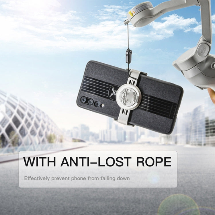 STARTRC Phone Holder Clip Anti-lost Rope Strap Anti-drop for DJI OM4 / Osmo Mobile 3
