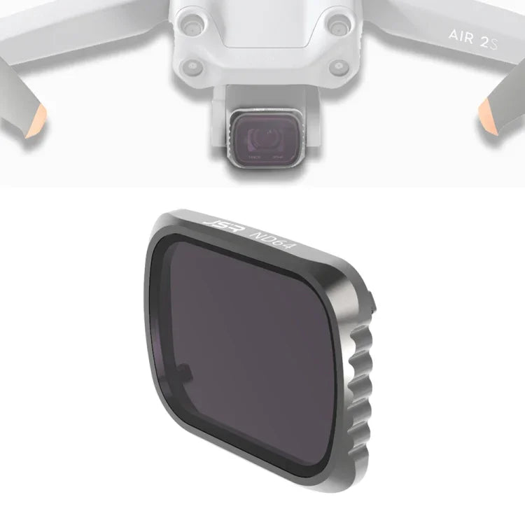 فلتر عدسة JSR KS ND64 لطائرة DJI Air 2S، إطار من الألمنيوم، ND64
