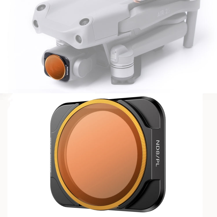 Sunnylife A2S-FI9343 ND8PL Lens Filter for DJI Air 2S, ND8PL Filter