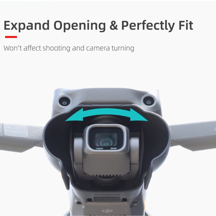 Sunnylife A2S-Q9350 Camera Lens Sunshade Anti-glare Hood for DJI Air 2S / Mavic Air 2, For DJI Air 2S