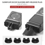 Sunnylife DC339 4 PCS Silicone Anti-release Plug for DJI Action 2