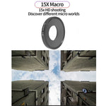 فلتر عدسة ماكرو 15X من JSR لجهاز DJI Osmo Action 3، 15X ماكرو