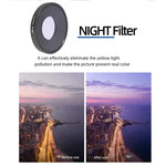 فلتر عدسة NIGHT من JSR لجهاز DJI Osmo Action 3، NIGHT