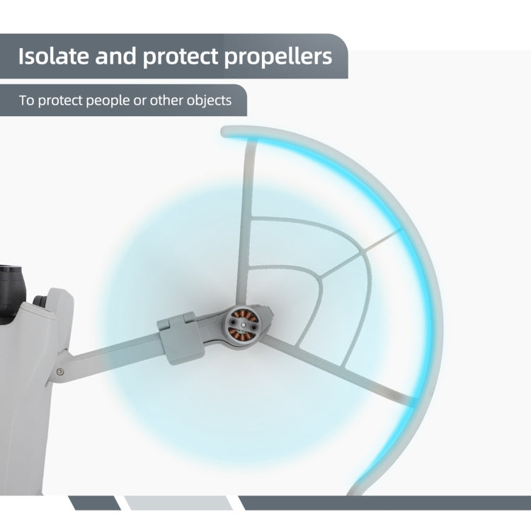 For DJI Mini 3 Sunnylife Drone Propeller Protective Guard Anti-collision Ring