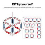 For DJI FPV STARTRC 5 in 1 Drone Obstacle Avoidance Training Track Competition Practice Obstacle Gate Square Gantry Door, For DJI FPV