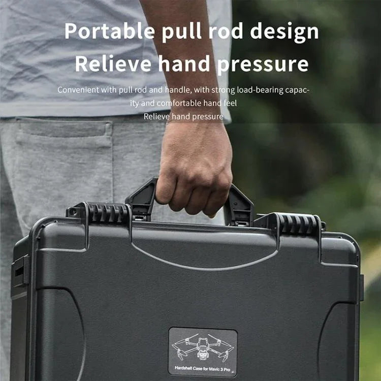 STARTRC ABS Waterproof Shockproof Suitcase for DJI Mavic 3 Pro / RC / RC Pro, For DJI Mavic 3 Pro / RC / RC Pro