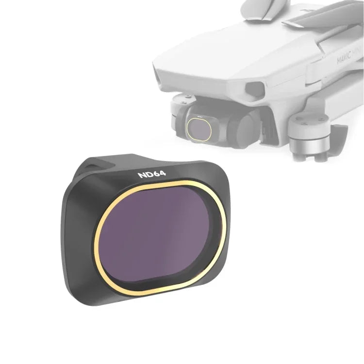فلتر عدسة ND64 لكوادكوبتر JSR درون DJI MAVIC mini، فلتر ND64