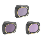 فلتر عدسة 3 في 1 CPL + ND8 + ND16 لكوادكوبتر JSR درون DJI MAVIC mini، CPL + ND8 + ND16