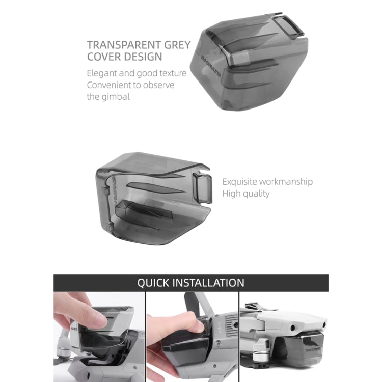 Sunnylife For DJI Mavic Air 2 Camera Lens Protective Cover Hood, For DJI Mavic Air 2