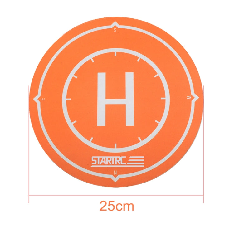STARTRC RC Drone Quadcopter Portable Parking Apron Fast-fold Landing Parking Pad for DJI Mavic Mini / Air 2 / Shark, Diameter: 25cm, Diameter: 25cm