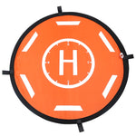 STARTRC RC Drone Quadcopter Portable Parking Apron Fast-fold Landing Parking Pad for DJI Mavic Mini / Mavic Air 2, Diameter: 56cm, Diameter: 56cm