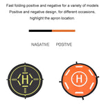 STARTRC RC Drone Quadcopter Portable Parking Apron Fast-fold Landing Parking Pad for DJI Mavic Mini / Mavic Air 2, Diameter: 56cm, Diameter: 56cm