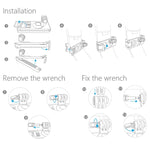 PGYTECH P-18C-019 Strap Fixed Holder for DJI Osmo Pocket / Action, P-18C-019