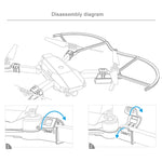PGYTECH P-MA-124 Dedicated LED Lantern Paddle Protection Cover for DJI Mavic Pro, For DJI Mavic Pro