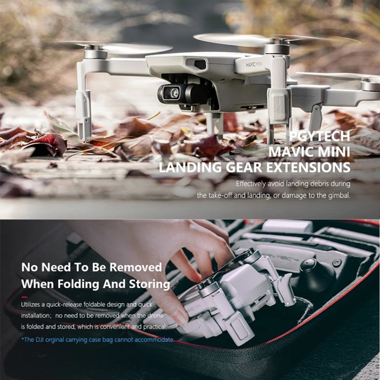 PGYTECH P-12A-012 Portable Heightened Landing Gear Extensions Rack for DJI Mavic Mini