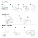 PGYTECH P-12A-012 Portable Heightened Landing Gear Extensions Rack for DJI Mavic Mini