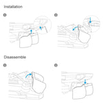 PGYTECH P-12A-023 Camera Lens Protective Hood Sunshade Gimbal Cover for DJI Mavic Mini Drone, For DJI Mavic Mini Drone