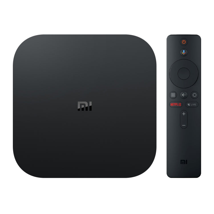 صندوق تلفاز Xiaomi TV Box S الجيل الثاني بدقة 4K HDR مع Google TV وجهاز تحكم عن بعد مع مساعد Google، معالج Cortex-A55 رباعي النواة 64 بت، 2GB+8GB، Google TV، النسخة الأوروبية، صندوق تلفاز S الجيل الثاني