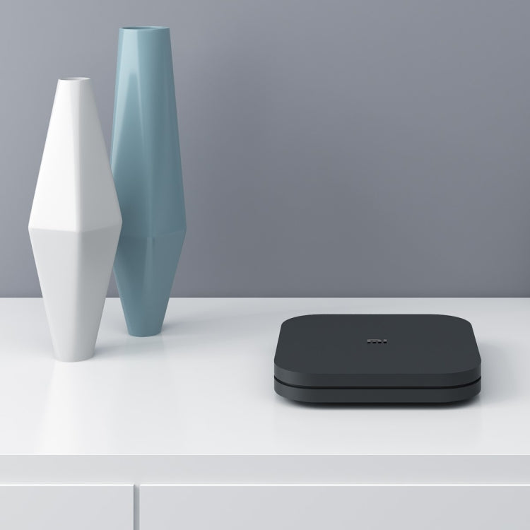 صندوق تلفاز Xiaomi TV Box S الجيل الثاني بدقة 4K HDR مع Google TV وجهاز تحكم عن بعد مع مساعد Google، معالج Cortex-A55 رباعي النواة 64 بت، 2GB+8GB، Google TV، النسخة الأوروبية، صندوق تلفاز S الجيل الثاني