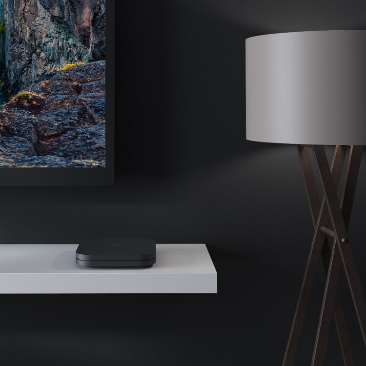 صندوق تلفاز Xiaomi TV Box S الجيل الثاني بدقة 4K HDR مع Google TV وجهاز تحكم عن بعد مع مساعد Google، معالج Cortex-A55 رباعي النواة 64 بت، 2GB+8GB، Google TV، النسخة الأوروبية، صندوق تلفاز S الجيل الثاني