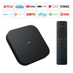 صندوق تلفاز Xiaomi TV Box S الجيل الثاني بدقة 4K HDR مع Google TV وجهاز تحكم عن بعد مع مساعد Google، معالج Cortex-A55 رباعي النواة 64 بت، 2GB+8GB، Google TV، النسخة الأوروبية، صندوق تلفاز S الجيل الثاني