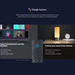 صندوق تلفاز Xiaomi TV Box S الجيل الثاني بدقة 4K HDR مع Google TV وجهاز تحكم عن بعد مع مساعد Google، معالج Cortex-A55 رباعي النواة 64 بت، 2GB+8GB، Google TV، النسخة الأوروبية، صندوق تلفاز S الجيل الثاني