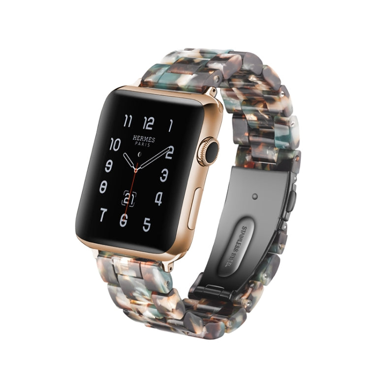 Simple Fashion Resin Watch Strap for, For Apple Watch Series 4 44mm & Series 3 & 2 & 1 42mm, For Apple Watch Series 4 40mm & Series 3 & 2 & 1 38mm, For Apple Watch Series 4 44mm & Series 3 & 2 & 1 42mm & Series 3 & 2 & 1 42mm