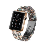Simple Fashion Resin Watch Strap for, For Apple Watch Series 4 44mm & Series 3 & 2 & 1 42mm, For Apple Watch Series 4 40mm & Series 3 & 2 & 1 38mm, For Apple Watch Series 4 44mm & Series 3 & 2 & 1 42mm & Series 3 & 2 & 1 42mm