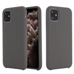 Solid Color Liquid Silicone Shockproof Case, For iPhone 11, For iPhone 11 Pro Max, For iPhone 11 Pro