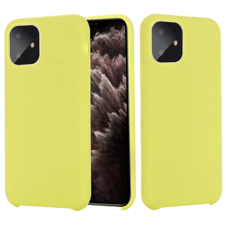 Solid Color Liquid Silicone Shockproof Case, For iPhone 11, For iPhone 11 Pro Max, For iPhone 11 Pro