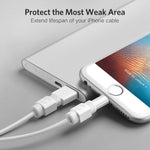 UGREEN LP127 6 PCS Anti-break Data Cable Protector for All Apple Original Data Cable