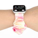 Flannel Hair Ring Replacement Strap Watchband, For Apple Watch Ultra 49mm / Series 8&7 45mm / SE 2&6&SE&5&4 44mm / 3&2&1 42mm, For Apple Watch Series 7 45mm / 6 & SE & 5 & 4 44mm / 3 & 2 & 1 42mm                                                         ...