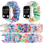 Flannel Hair Ring Replacement Strap Watchband, For Apple Watch Ultra 49mm / Series 8&7 45mm / SE 2&6&SE&5&4 44mm / 3&2&1 42mm, For Apple Watch Series 7 45mm / 6 & SE & 5 & 4 44mm / 3 & 2 & 1 42mm                                                         ...