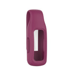 For Fitbit Inspire 2 Steel Sheet Silicone Protective Clip Case Cover, For Fitbit Inspire 2