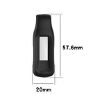For Fitbit Inspire 2 Steel Sheet Silicone Protective Clip Case Cover, For Fitbit Inspire 2